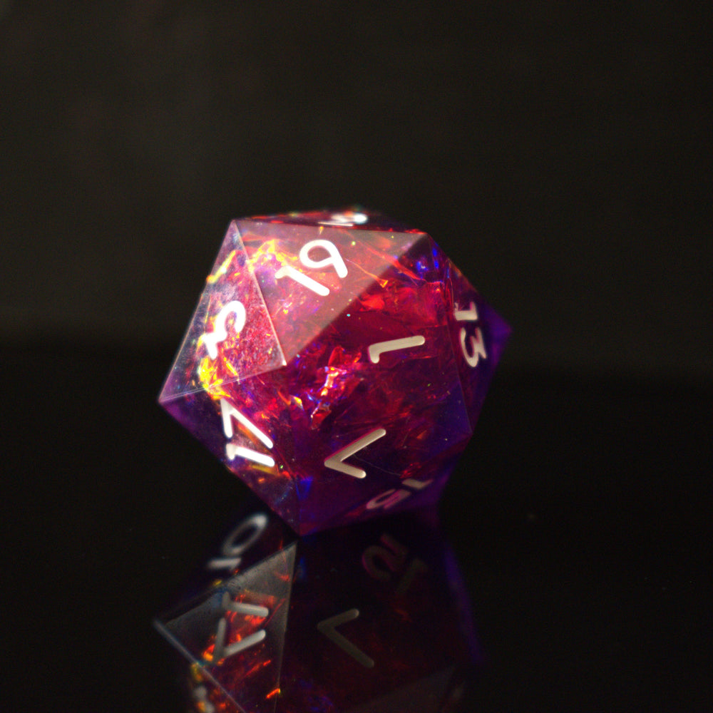 Thunderwave Sharp-Edged Resin Dice Set (ONLINE ORDER ONLY)