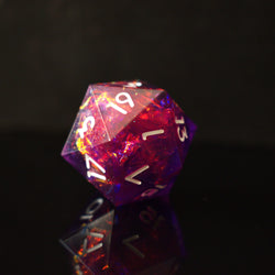 Thunderwave Sharp-Edged Resin Dice Set (ONLINE ORDER ONLY)