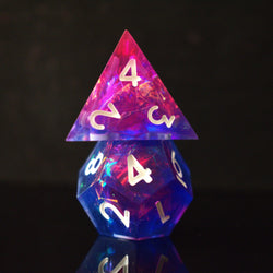 Thunderwave Sharp-Edged Resin Dice Set (ONLINE ORDER ONLY)