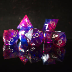 Thunderwave Sharp-Edged Resin Dice Set (ONLINE ORDER ONLY)
