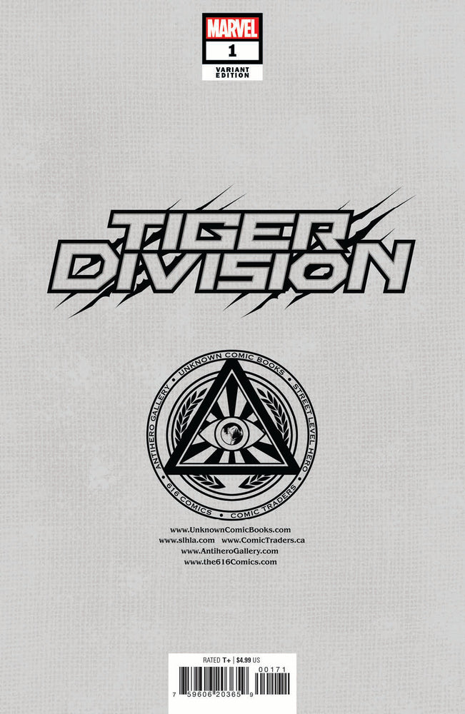 Tiger Division #1 Unknown Comics Lobos Exclusive Var (11/02/2022) (ONLINE ORDER ONLY)
