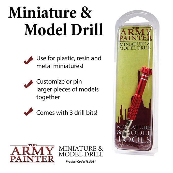 Army Painter Tools: Miniature and Model Drill (ONLINE ORDER ONLY)