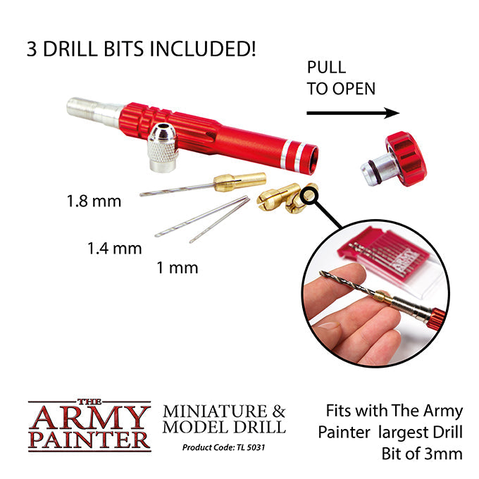 Army Painter Tools: Miniature and Model Drill (ONLINE ORDER ONLY)