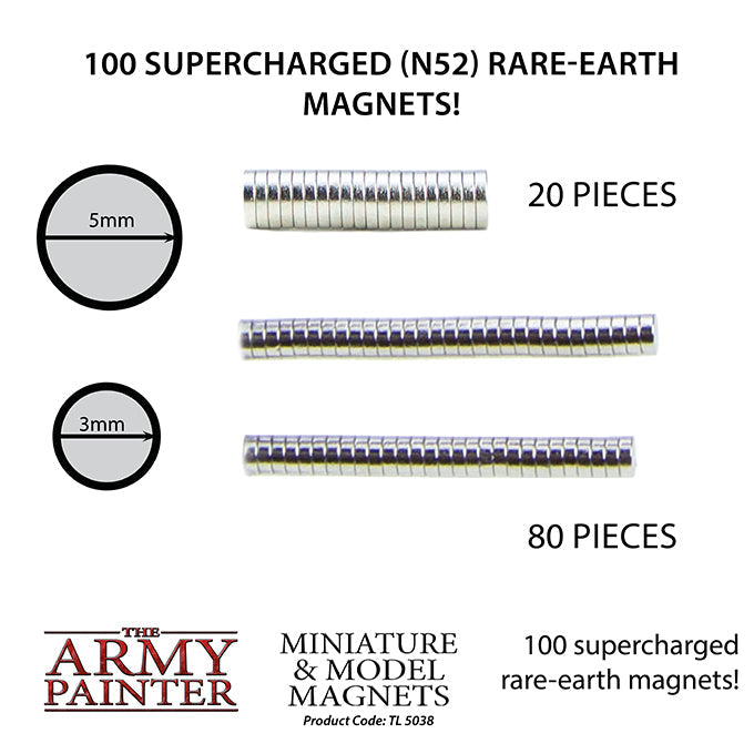 Army Painter Tools: Miniature & Model Magnets (ONLINE ORDER ONLY)
