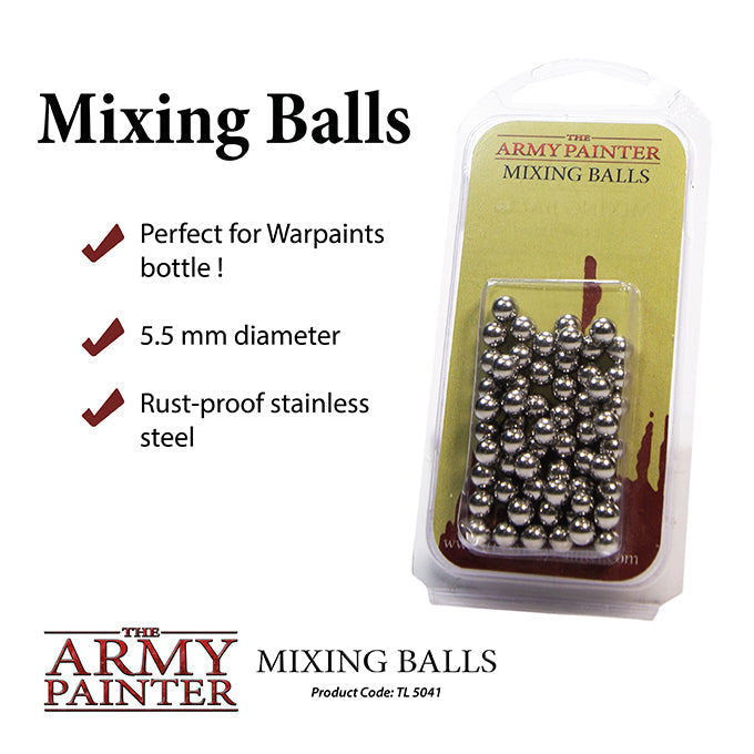 Army Painter Tools: Mixing Balls (ONLINE ORDER ONLY)