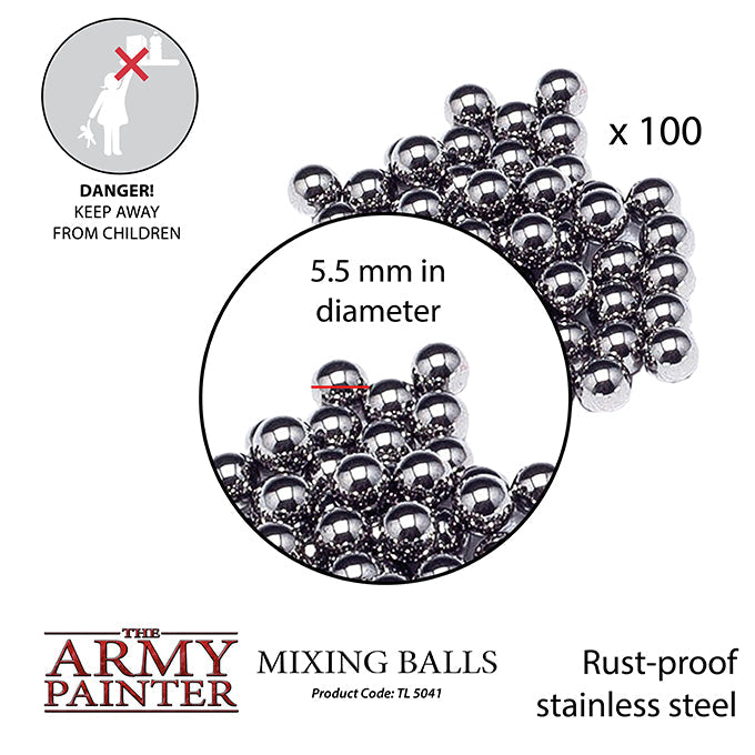 Army Painter Tools: Mixing Balls (ONLINE ORDER ONLY)