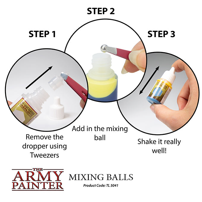 Army Painter Tools: Mixing Balls (ONLINE ORDER ONLY)