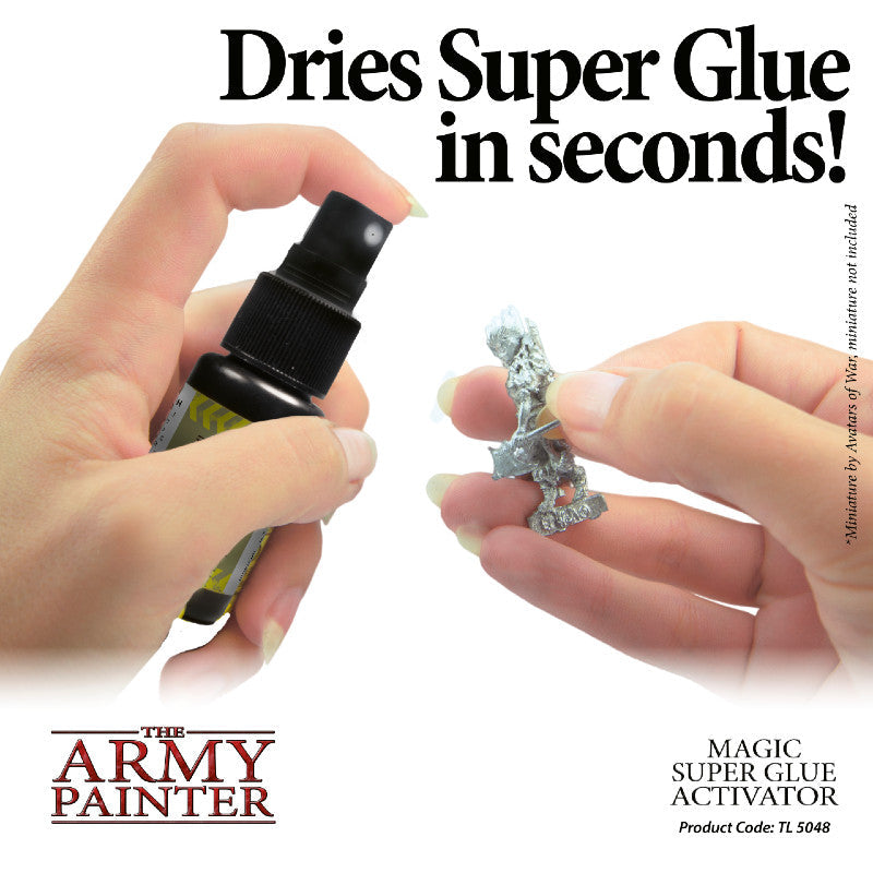 Army Painter Tools: Magic Super Glue Activator (ONLINE ORDER ONLY)