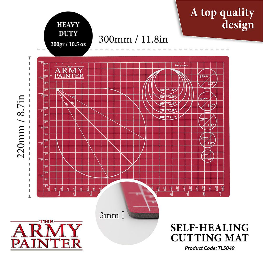 The Army Painter Self-Healing Cutting Mat (ONLINE ORDER ONLY)