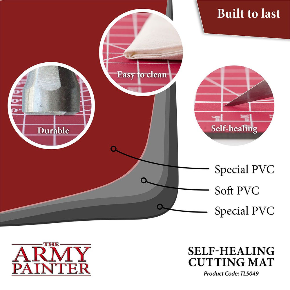 Army Painter Tools: Self-healing Cutting Mat (ONLINE ORDER ONLY)