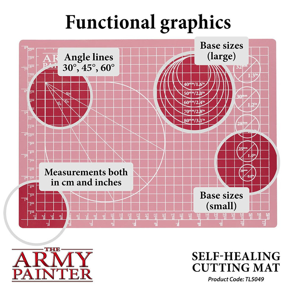 Army Painter Tools: Self-healing Cutting Mat (ONLINE ORDER ONLY)