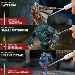The Army Painter: Most Wanted Brush Set