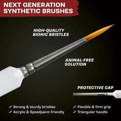 Army Painter Tools: Wargamer Brush - Basecoating 5 (ONLINE ORDER ONLY)