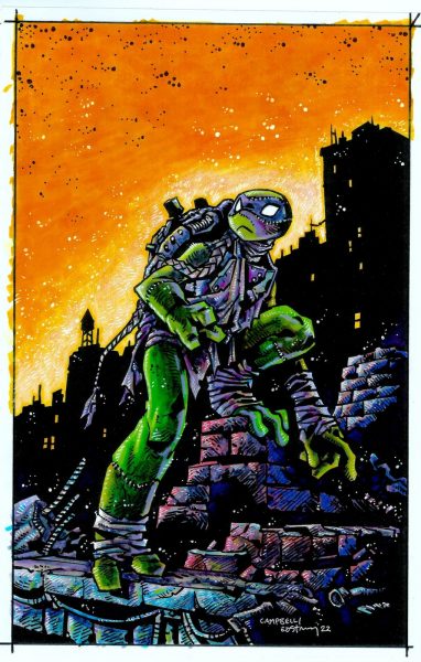 Tmnt Ongoing #127 B Kevin Eastman Variant Teenage Mutant Ninja Turtles (C: 1-0-0) (03/30/2022) Idw (ONLINE ORDER ONLY)