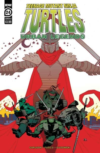 TMNT Urban Legends #24 B Andy Kuhn Variant Teenage Mutant Ninja Turtles (07/01/2020) IDW (ONLINE ORDER ONLY)