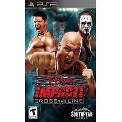 TNA Impact: Cross The Line - PSP (LOOSE) (Online Order Only)