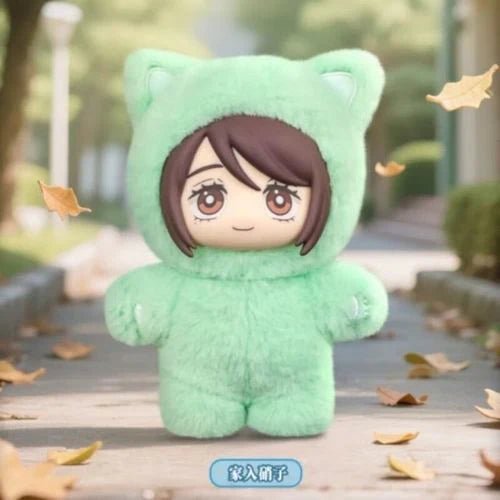 Jujutsu Kaisen Cat Ear Plushie Series Keychains Gift Blind Box (1 Blind Box) (ONLINE ORDER ONLY)