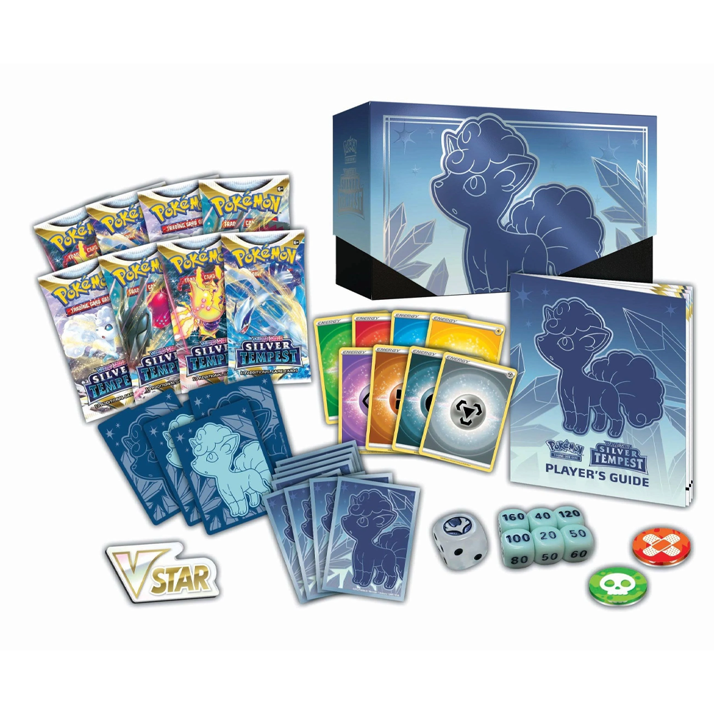 Pokemon Trading Card Game: Silver Tempest Elite Trainer Box (ONLINE ORDER ONLY)
