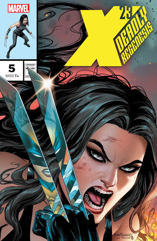 [Signed by Tyler Kirkham] X-23: DEADLY REGENESIS #5 UNKNOWN COMICS TYLER KIRKHAM EXCLUSIVE VAR (ONLINE ORDER ONLY)