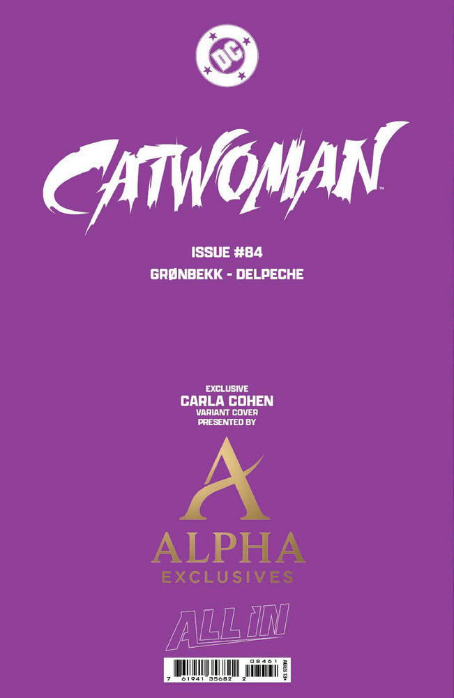 CATWOMAN #84 CARLA COHEN EXCLUSIVE VAR (02/18/2026) (ONLINE ORDER ONLY)