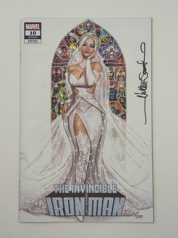 [Signed by Nathan Szerdy] INVINCIBLE IRON MAN #10 [FALL] UNKNOWN COMICS NATHAN SZERDY EXCLUSIVE VAR [IN STOCK] (ONLINE ORDER ONLY)
