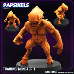 3D Printed Papsikels Training Monster Nov 2024 Cyberpunk 28mm 32mm (Online Only)