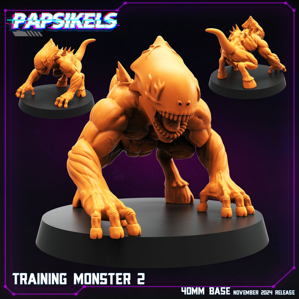 3D Printed Papsikels Training Monster Nov 2024 Cyberpunk 28mm 32mm (Online Only)