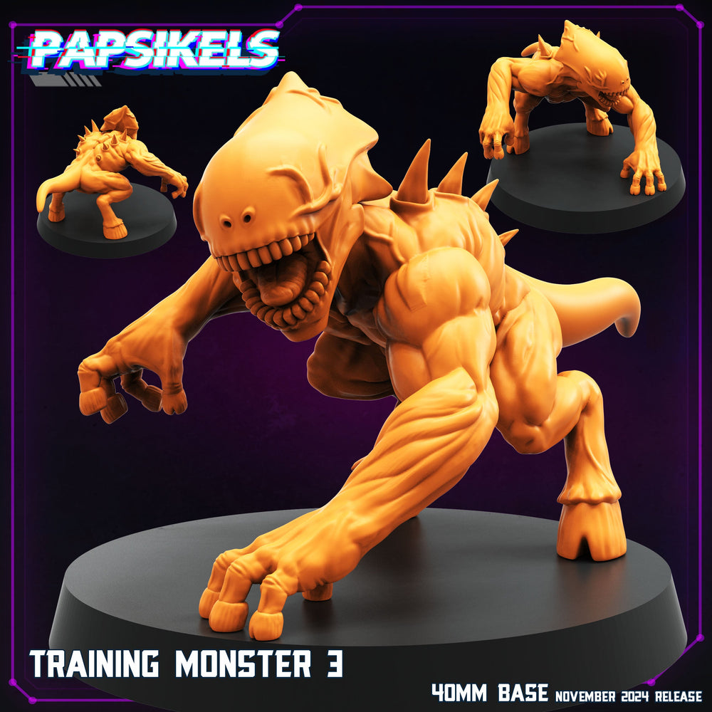 3D Printed Papsikels Training Monster Nov 2024 Cyberpunk 28mm 32mm (Online Only)