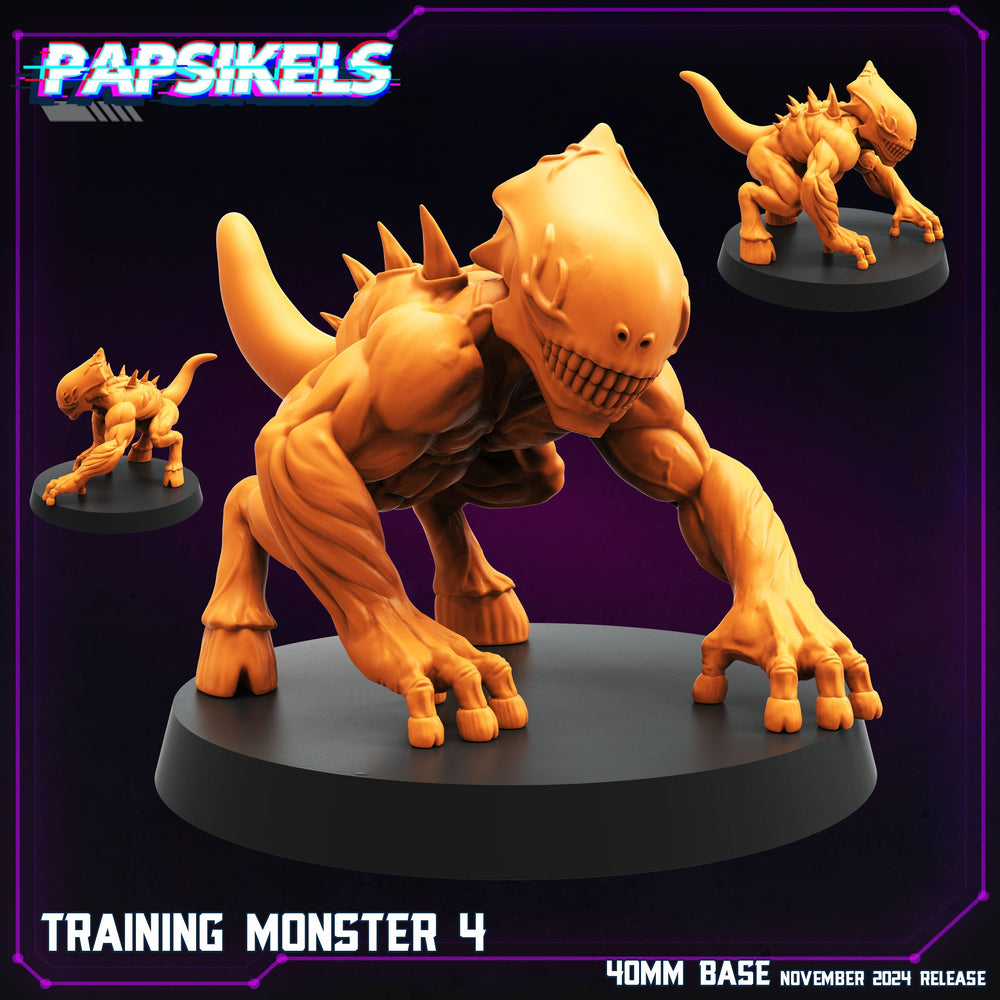 3D Printed Papsikels Training Monster Nov 2024 Cyberpunk 28mm 32mm (Online Only)