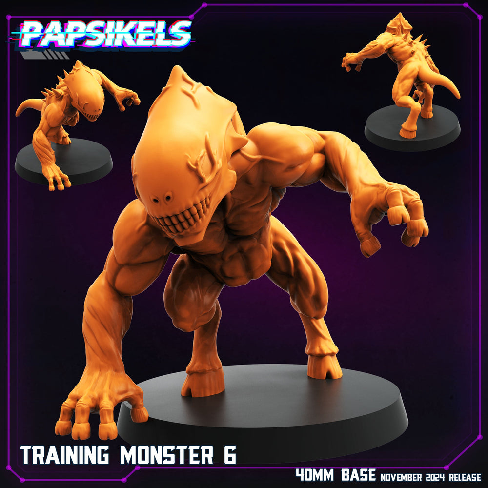 3D Printed Papsikels Training Monster Nov 2024 Cyberpunk 28mm 32mm (Online Only)