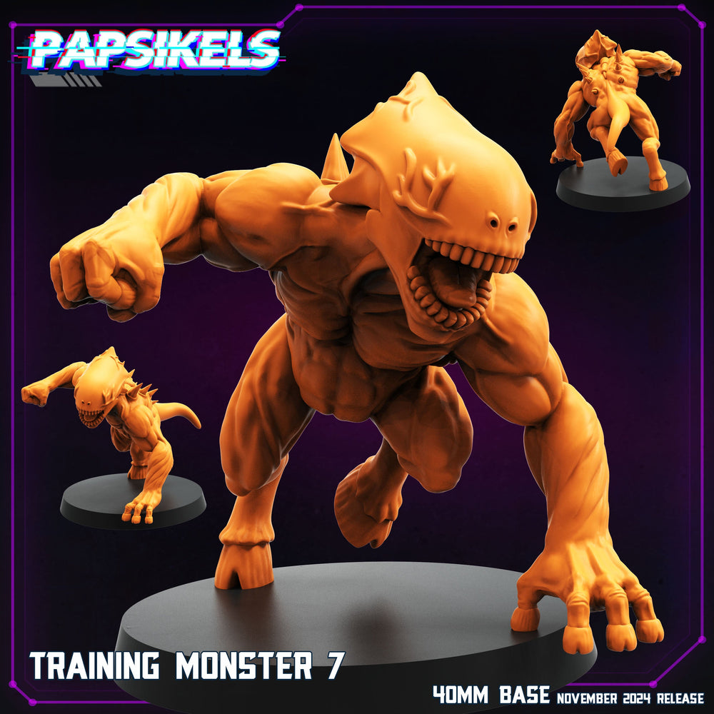 3D Printed Papsikels Training Monster Nov 2024 Cyberpunk 28mm 32mm (Online Only)