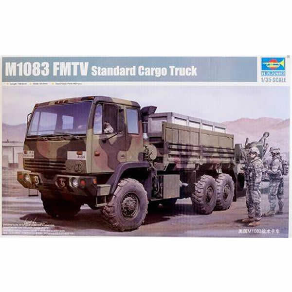 TRP01007 M1083 FMTV 5 Ton US Military Cargo Vehicle 1/35 Scale Plastic (ONLINE ORDER ONLY)