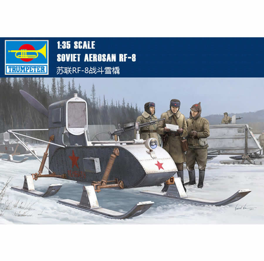 TRP02322 Aerosan Rf-8/GAZ 98 1/35 Scale Plastic Model Kit Trumpeter (ONLINE ORDER ONLY)