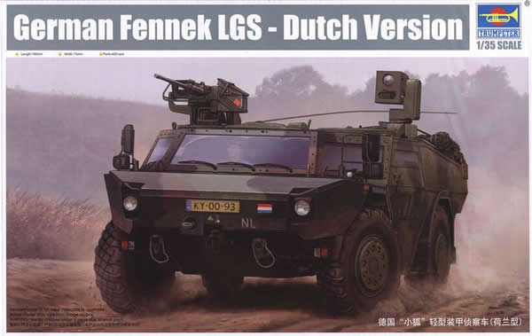 TRP05533 Fennek LGS Dutch Version 1/35 Scale Plastic Model Kit Trumpeter (ONLINE ORDER ONLY)