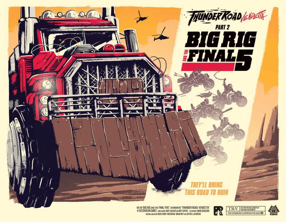 Thunder Road Vendetta: Part 2 - Big Rig and the Final 5 Expansion (ONLINE ORDER ONLY)