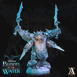 3D Printed Archvillain Games Shakarkha Juggernauts The Trench Blood In the Water 28 32mm D&D (Online Only)
