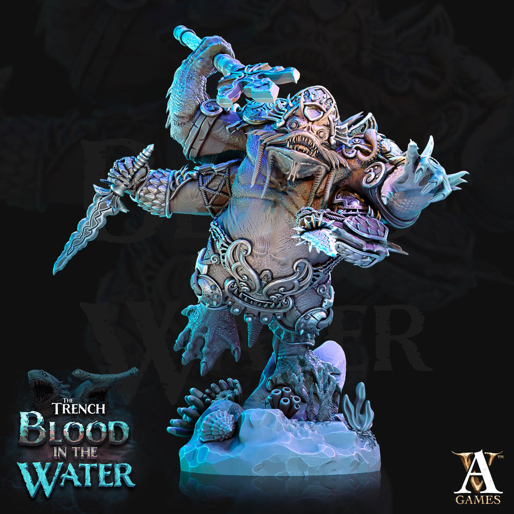 3D Printed Archvillain Games Shakarkha Juggernauts The Trench Blood In the Water 28 32mm D&D (Online Only)
