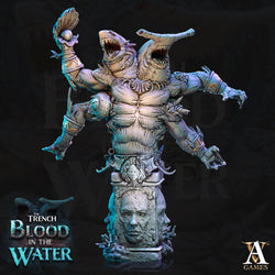 3D Printed Archvillain Games Karkhareetoth Bust The Trench Blood In the Water 28 32mm D&D (Online Only)