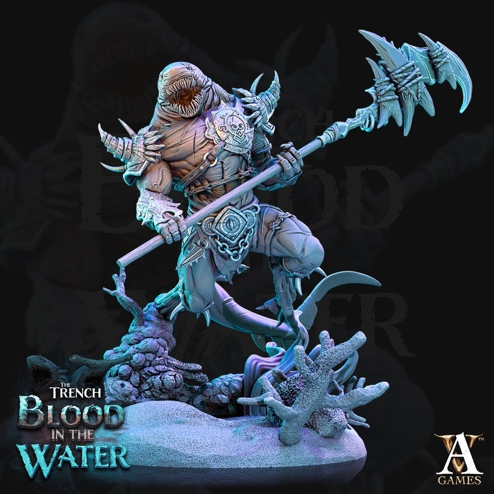 3D Printed Archvillain Games Karkhari The Trench Blood In the Water 28 32mm D&D (Online Only)