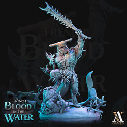 3D Printed Archvillain Games Karkhari The Trench Blood In the Water 28 32mm D&D (Online Only)