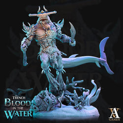 3D Printed Archvillain Games Karkhari The Trench Blood In the Water 28 32mm D&D (Online Only)