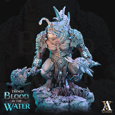 3D Printed Archvillain Games Shakarkha Seadevils The Trench Blood In the Water 28 32mm D&D (Online Only)