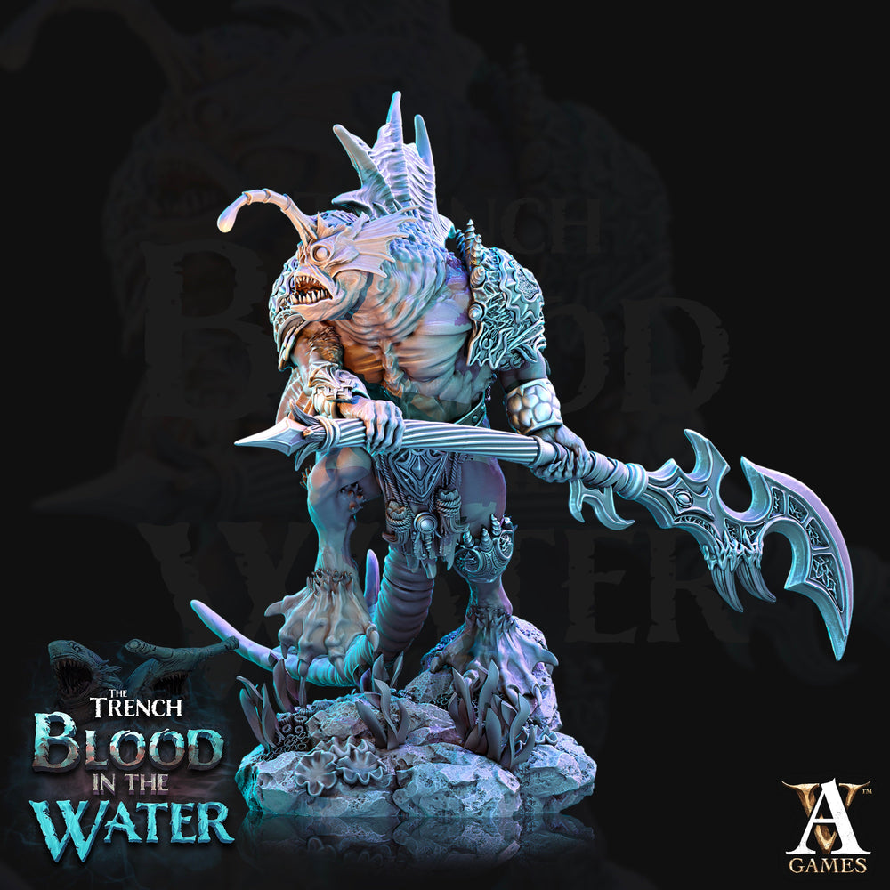 3D Printed Archvillain Games Shakarkha Seadevils The Trench Blood In the Water 28 32mm D&D (Online Only)