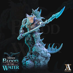 3D Printed Archvillain Games Shakarkha Seadevils The Trench Blood In the Water 28 32mm D&D (Online Only)