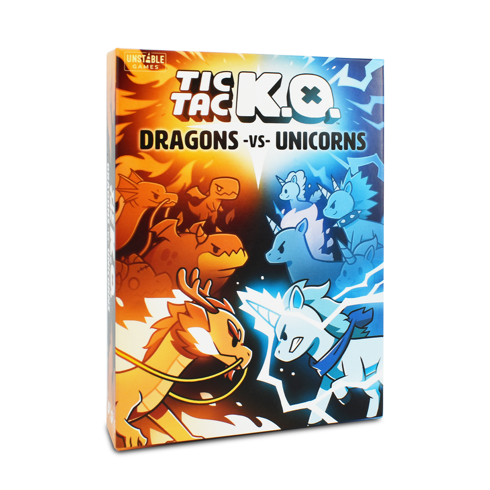 Tic Tac K.O. - Dragons vs Unicorns (ONLINE ORDER ONLY)