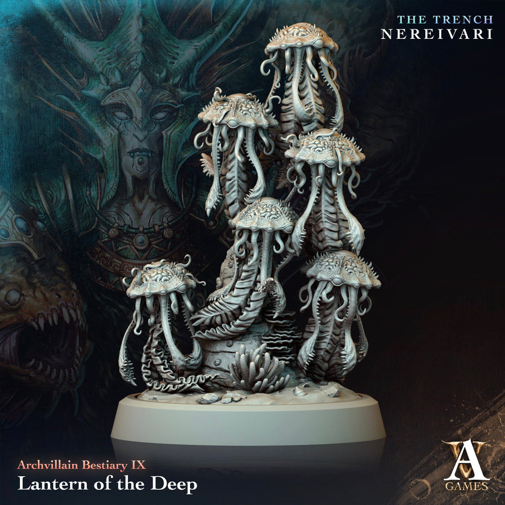 3D Printed Archvillain Games Lantern of the Deep Archvillain Bestiary Vol IX 28 32mm D&D (Online Only)