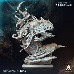 3D Printed Archvillain Games Neriadrac Rider The Trench Nereivari Archvillain Society Vol XXXV 28 32mm D&D (Online Only)