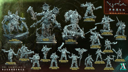 3D Printed Archvillain Games Rotting Cohort The Transcended Resurgence 28 32mm D&D (Online Only)