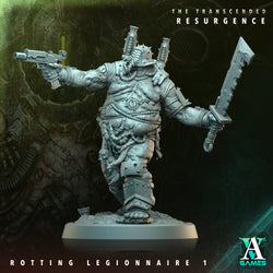 3D Printed Archvillain Games Rotting Legionnaire The Transcended Resurgence 28 32mm D&D (Online Only)