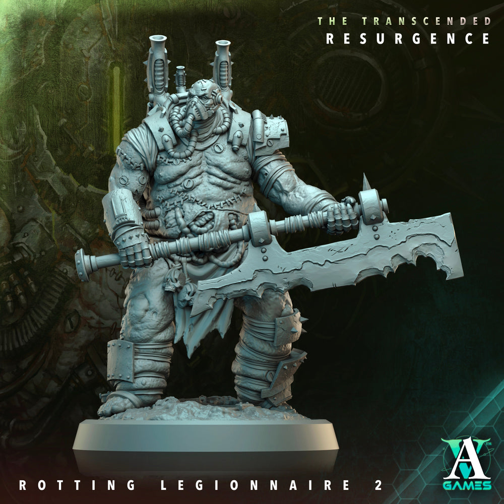3D Printed Archvillain Games Rotting Legionnaire The Transcended Resurgence 28 32mm D&D (Online Only)